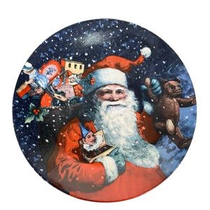 Father Christmas Santa Claus Plate